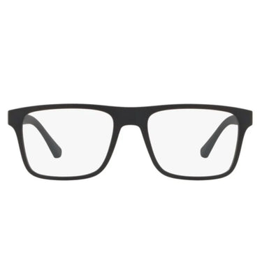 Emporio Armani Occhiali da Vista EA4115 58011W Nero Opaco/Trasparente con 2 Clip Uomo