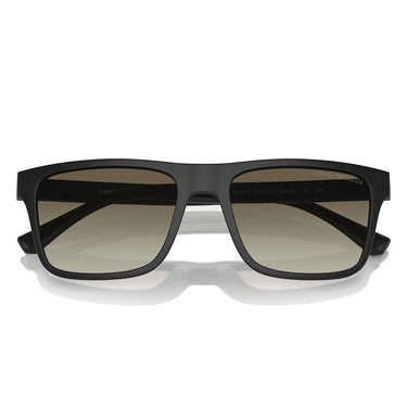 Emporio Armani Occhiali da Vista EA4115 58531W Nero Opaco Trasparente con 2 Clip Uomo