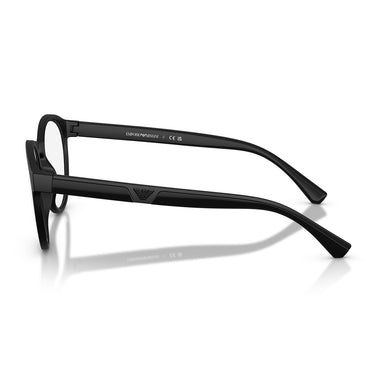 Emporio Armani Occhiali da Vista EA4152 58011W Nero Opaco Trasparente con 2 Clip Uomo 3