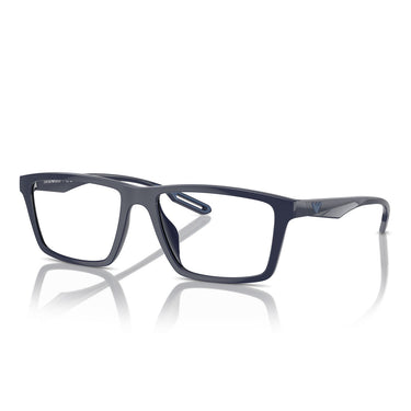 Emporio Armani Occhiali da Vista EA4189U 57591W Blu Lucido/Trasparente con 2 Clip Uomo 1