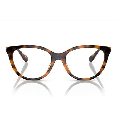 Emporio Armani Occhiali da Vista EA4213U 50261W Marrone Lucido Trasparente con 2 Clip Donna