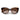 Emporio Armani Occhiali da Vista EA4213U 50261W Marrone Lucido Trasparente con 2 Clip Donna 6
