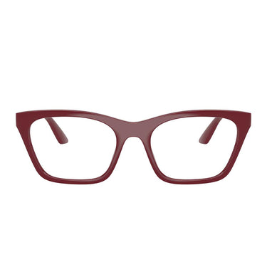 Emporio Armani Occhiali da Vista EA4274BU 52611W Bordeaux Lucido/Trasparente con 2 Clip Donna