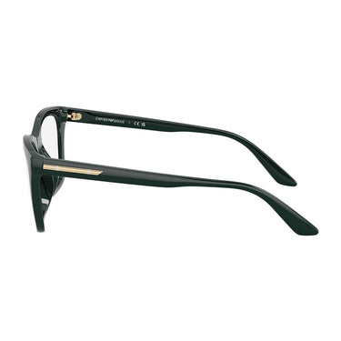 Emporio Armani Occhiali da Vista EA4274BU 63801W Verde Scuro Lucido/Trasparente con 2 Clip Donna 2
