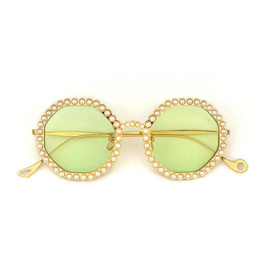 Eyepetizer Sunglasses Gatsby JORDAN C.4-1 Gold Green Gradient Unisex