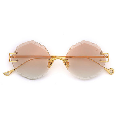 Eyepetizer Margarita GUADALUPE C.4-61 Gold/Pink Gradient Unisex Sunglasses