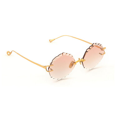 Eyepetizer Okulary Przeciwsłoneczne Margarita GUADALUPE C.4-61 Złoto/Różowe Cieniowanie Unisex 2