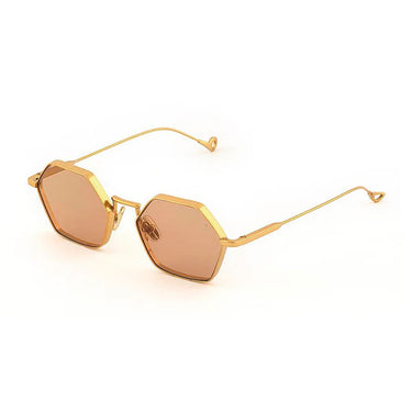 Eyepetizer Okulary Przeciwsłoneczne Old Fashioned CHURCHILL C.4-57 Złoty/Brązowy Gradient Unisex