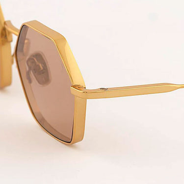 Eyepetizer Okulary Przeciwsłoneczne Old Fashioned CHURCHILL C.4-57 Złoty/Brązowy Gradient Unisex