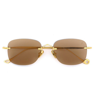 Eyepetizer Sunglasses ROCHESTER C.4-57 Gold/Brown Gradient Unisex