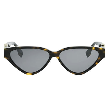 Fendi FF Diamonds Marrone Cat-Eye Occhiali da Sole