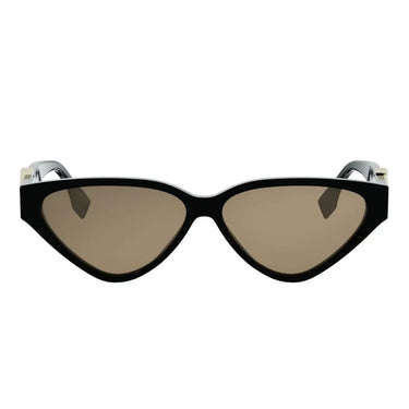 Fendi FF Diamonds Nero Cat-Eye Occhiali da Sole