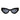 Fendi FF Diamonds Black Cat Eye Sunglasses