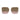 Fendi First Crystal Złote Geometryczne Okulary Przeciwsłoneczne