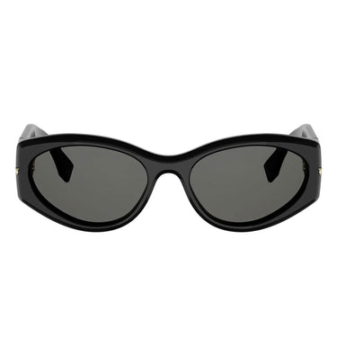Fendi Screen Nero Ovale Occhiali da Sole