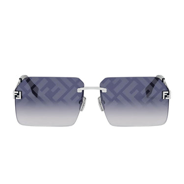 Fendi Sky Argento Rettangolare Occhiali da Sole