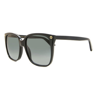 Gucci Okulary Przeciwsłoneczne GG0022S 001 Czarny-Szary Gradient Damskie 1