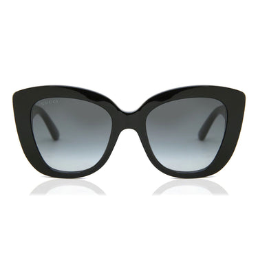 Gucci Okulary Przeciwsłoneczne GG0327S 001 Czarny-Szary Gradient Unisex 4