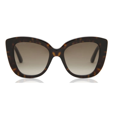 Gucci Okulary Przeciwsłoneczne GG0327S 002 Havana-Marrone Sfumato Unisex