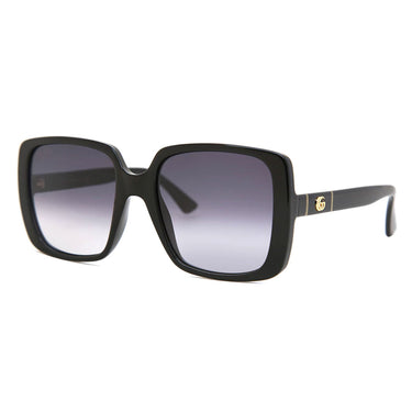 Gucci Okulary Przeciwsłoneczne GG0632S 001 Czarny-Szary Gradient Damskie 1