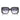 Gucci Okulary Przeciwsłoneczne GG0632S 001 Czarny-Szary Gradient Damskie
