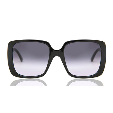 Gucci Okulary Przeciwsłoneczne GG0632S 001 Czarny-Szary Gradient Damskie