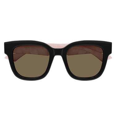 Gucci Okulary Przeciwsłoneczne GG0998S 005 Czarny/Brązowy Damskie