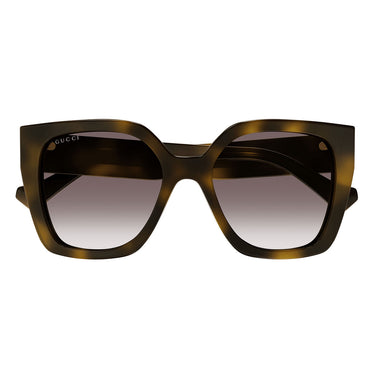 Gucci Okulary Przeciwsłoneczne GG1300S 003 Havana-Marrone Scuro Damskie