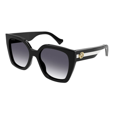 Gucci Okulary Przeciwsłoneczne GG1300S 004 Czarny/Ciemnoszary Damskie 1