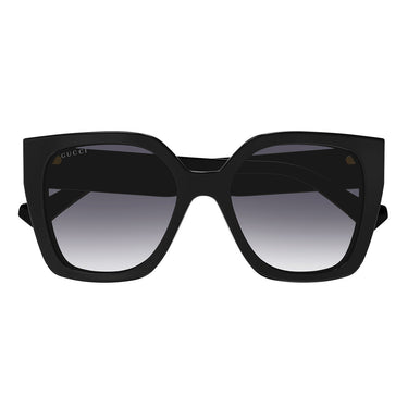Gucci Okulary Przeciwsłoneczne GG1300S 004 Czarny/Ciemnoszary Damskie