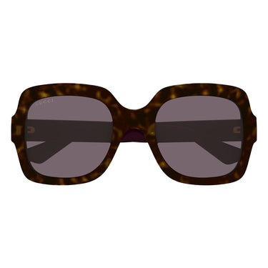 Gucci Okulary Przeciwsłoneczne GG1337S 009 Havana/Viola Damskie