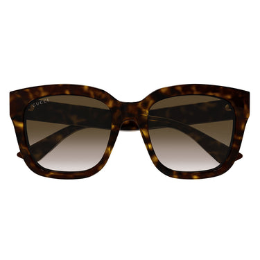 Gucci Okulary Przeciwsłoneczne GG1338S 003 Havana/Marrone Sfumato Damskie