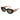 Gucci Okulary Przeciwsłoneczne GG1421S 008 Czarny Różowy Brązowy Unisex