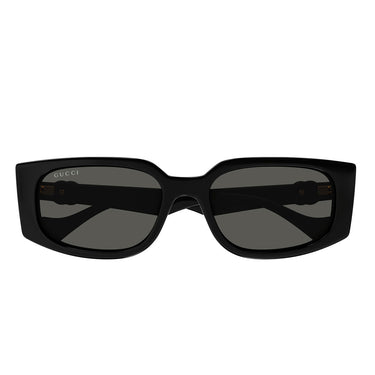 Gucci Okulary Przeciwsłoneczne GG1534S 001 Czarny-Ciemnoszary Damskie