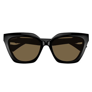Gucci Okulary Przeciwsłoneczne GG1542S 001 Czarny-Przezroczysty z klipsem damskie 4