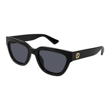 Gucci Okulary Przeciwsłoneczne GG1578S 001 Czarny Szary Damskie 2