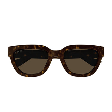 Gucci Okulary Przeciwsłoneczne GG1578S 002 Brązowy Brązowy Damskie