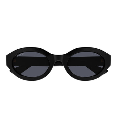 Gucci Okulary Przeciwsłoneczne GG1579S 001 Czarny Szary Damskie