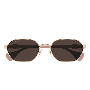 Gucci Okulary Przeciwsłoneczne GG1593S 003 Złoto-Fioletowy Unisex