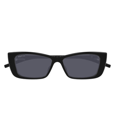 Gucci Okulary Przeciwsłoneczne GG1681S 008 Czarny/Szary Damskie