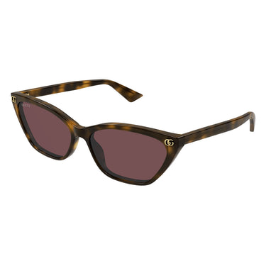 Gucci Okulary Przeciwsłoneczne GG1815S 002 Havana Viola Damskie 1