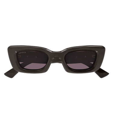 Gucci Okulary Przeciwsłoneczne GG1827S 004 Brązowy/Fioletowy Damskie