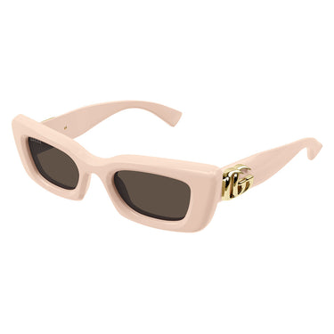 Gucci Okulary Przeciwsłoneczne GG1827S 005 Różowy/Brązowy Damskie 1