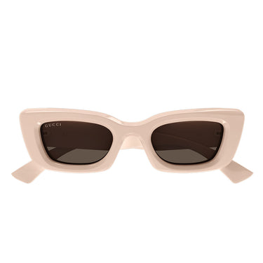 Gucci Okulary Przeciwsłoneczne GG1827S 005 Różowy/Brązowy Damskie