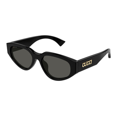 Gucci Okulary Przeciwsłoneczne GG1845SA 001 Czarny/Szary Damskie 2