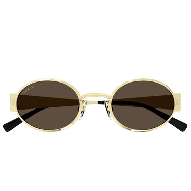 Gucci Lunettes de Soleil GG1854S 005 Or/Marron Unisexe