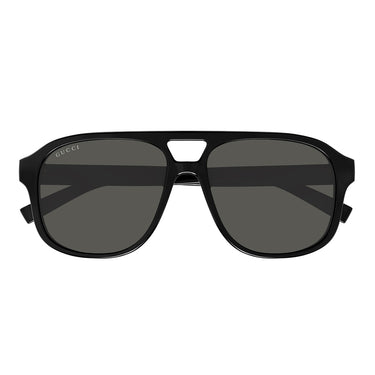 Gucci Okulary Przeciwsłoneczne GG1856S 001 Czarny/Szary Męskie