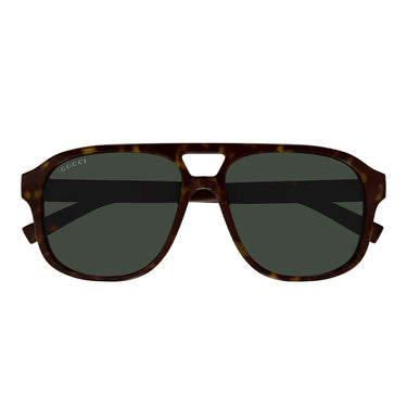 Gucci Okulary Przeciwsłoneczne GG1856S 002 Havana/Verde Męskie