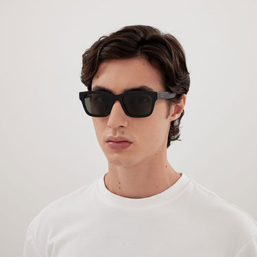 Gucci Okulary Przeciwsłoneczne GG1857S 001 Czarny/Szary Męskie