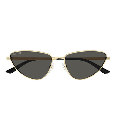 Gucci Okulary Przeciwsłoneczne GG1879S 001 Złoto/Szary Damskie